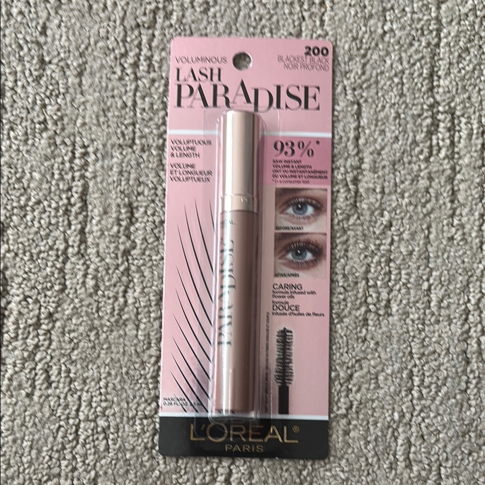 L'Oreal Lash Paradise Mascara in Blackest Black